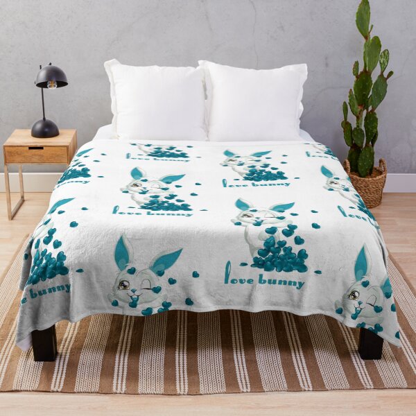 Item preview, Love Bunny (Turquoise) designed and sold by PawsitiveMum.