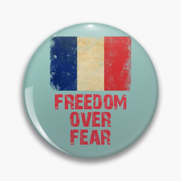 Item preview, Freedom over fear | France designed and sold by Markotropoya22.