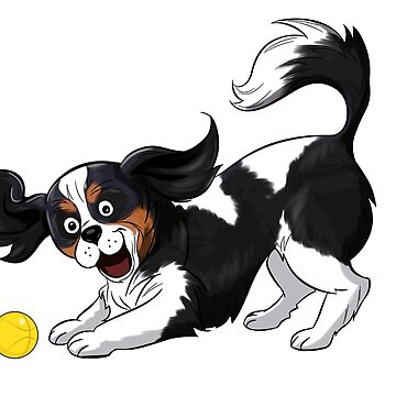 Artwork thumbnail, Cavalier King Charles Spaniel (Tricolour) by CavvyCuddles