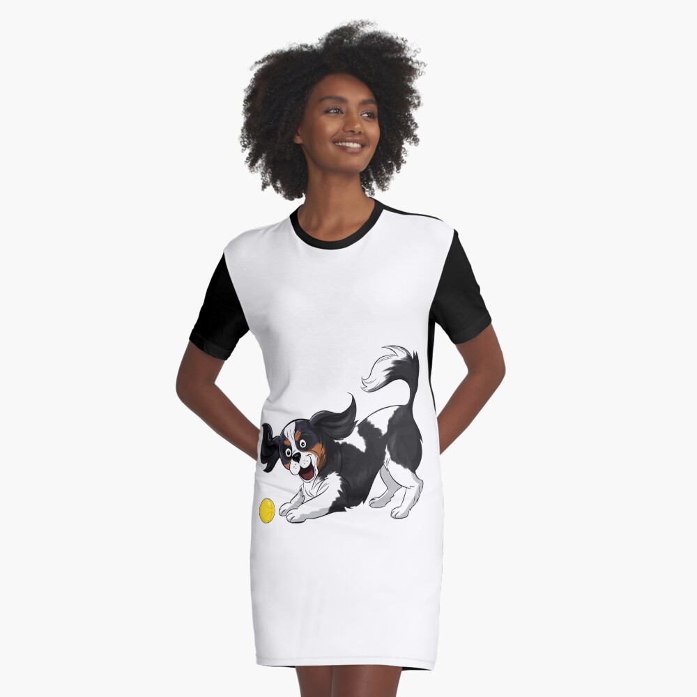 Item preview, Graphic T-Shirt Dress designed and sold by CavvyCuddles.