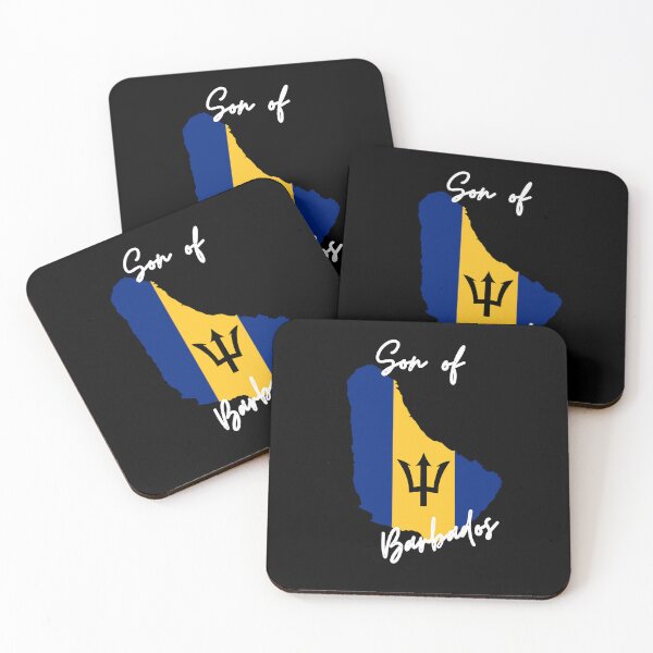 Item preview, Son of Barbados Map Flag designed and sold by NovawayDirect.