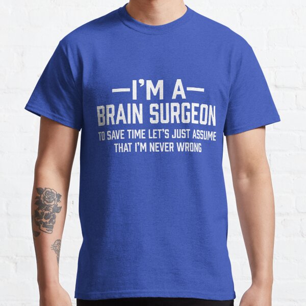 Vista previa del artículo con la obra «Neurocirujano», diseñado y vendido por AlwaysAwesome.