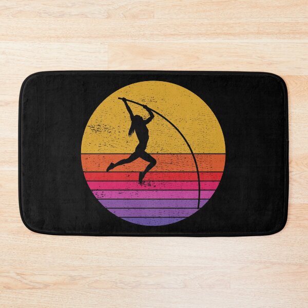 Item preview, Pole Vault Vaulting Jumping High Jump Athletics Vintage Retro designed and sold by TastefulTees.