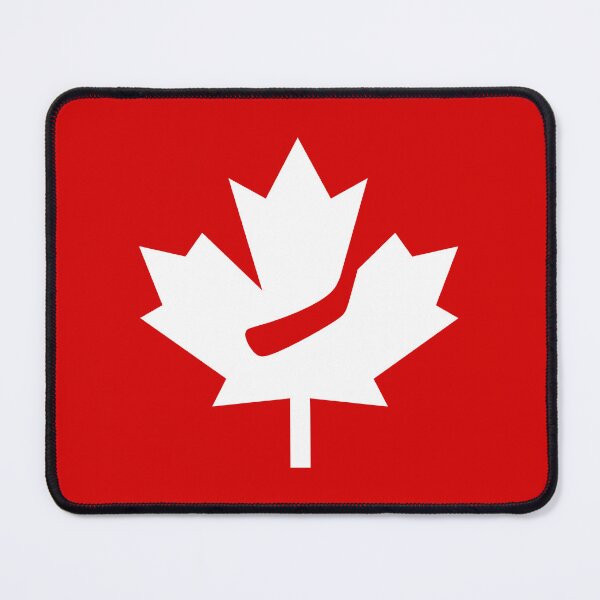 Item preview, HOCKEY CAN, CANADA MAPLE LEAF WITH STICK, BY SUBGIRL designed and sold by SUBGIRL.