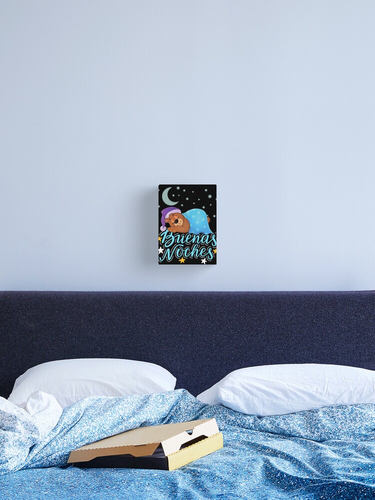 Buenas Noches Oso Durmiendo Animado, Goodnight Sleeping Bear Poster for  Sale by ramazis
