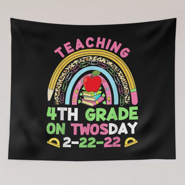 Item preview, Teaching 4th Grade Grade On Twosday 2 22 22 22nd Teachers  designed and sold by bessiey23.