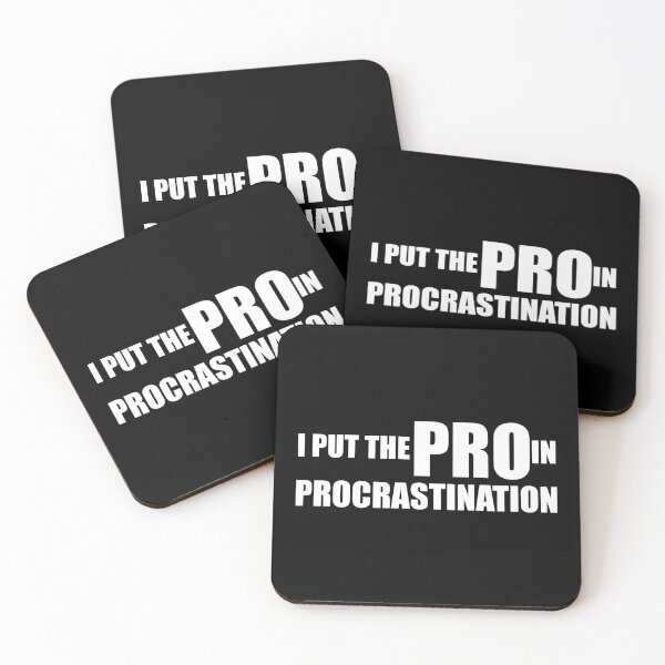 Item preview, I Put The Pro In Procrastination designed and sold by yoshra.