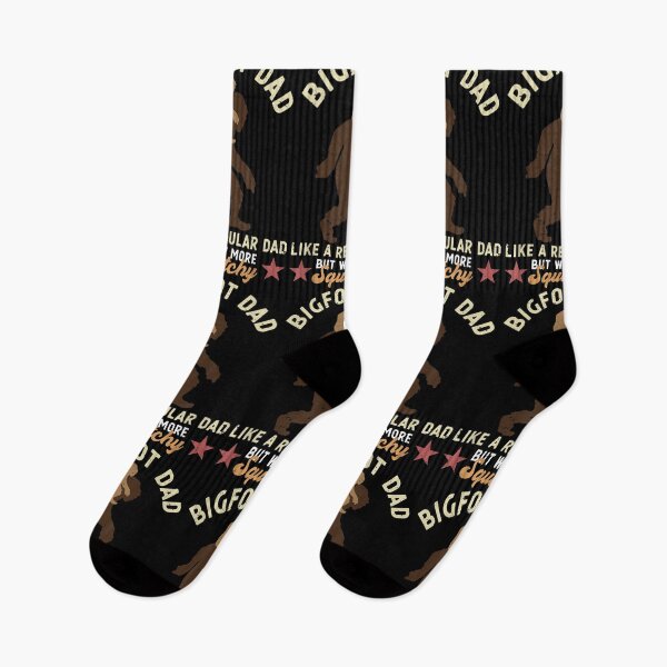 Item preview, Bigfoot Dad Like a Regular Dad but Way More Squatchy - Funny designed and sold by MixminBellys.