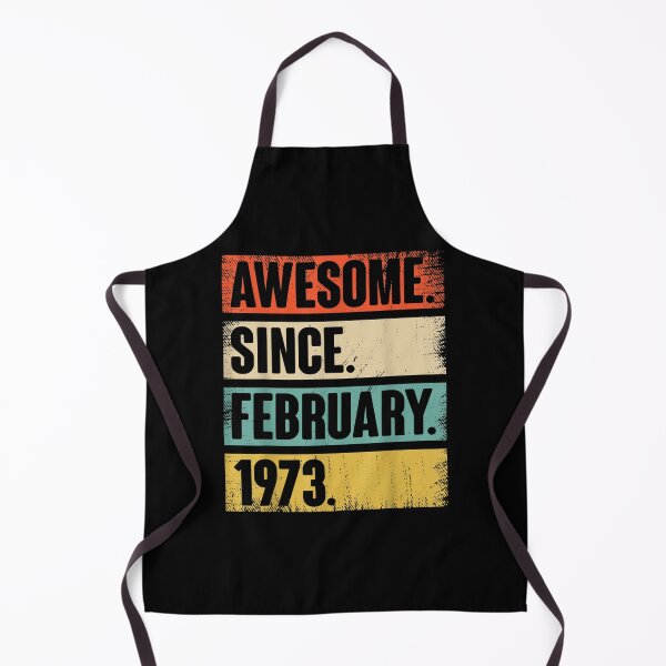 Item preview, 49 Year Old Gift Awesome Since February 1973 49th Birthday designed and sold by bessiey23.
