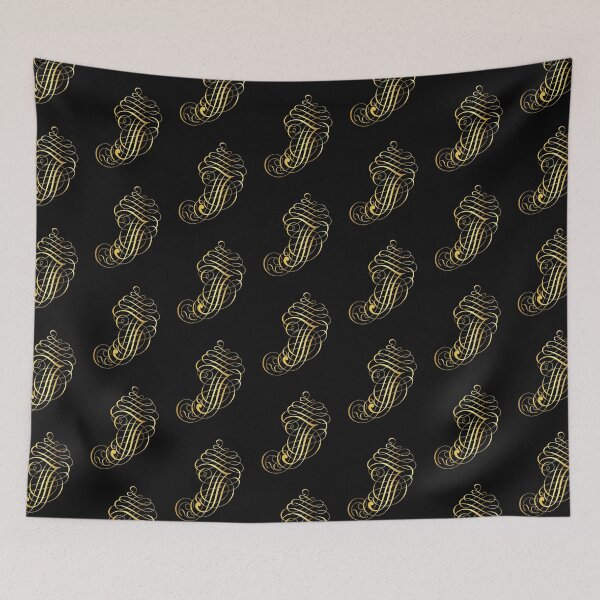 Item preview, Ornamental Letter I, Golden Monogram, Gold Monogram Ornament designed and sold by PROMEN Creativity.