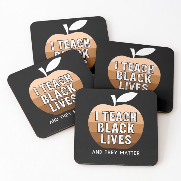 Item preview, I Teach Black Lives And They Matter Black History Month BLM Funny Black History Cloths BLM Teacher designed and sold by Rachiirt.