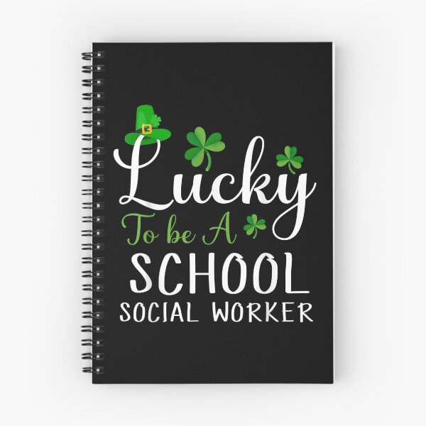 Item preview, Lucky To Be A School Social Worker Happy St Patricks Day  designed and sold by bessiey23.