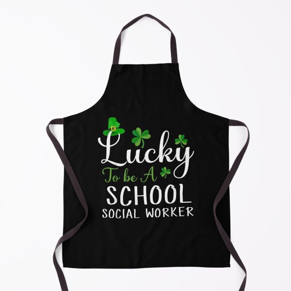 Item preview, Lucky To Be A School Social Worker Happy St Patricks Day designed and sold by bessiey23.