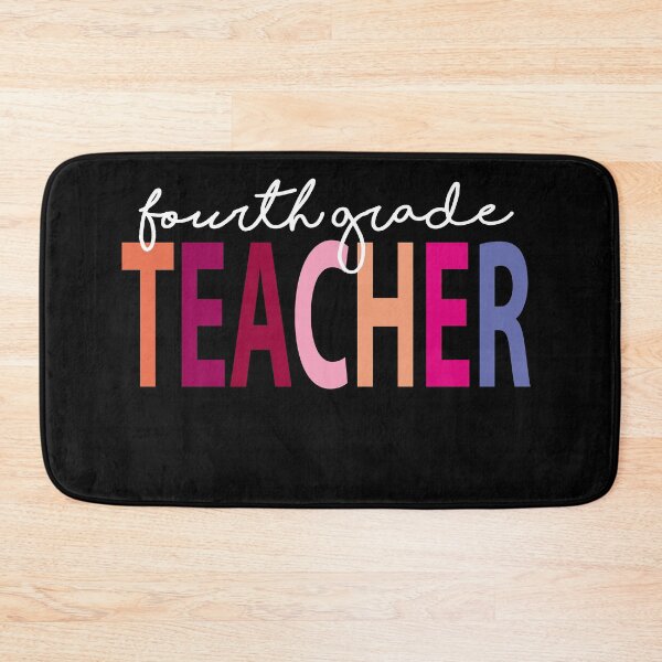 Item preview, Fourth Grade Teacher designed and sold by Artisan   Kimo.