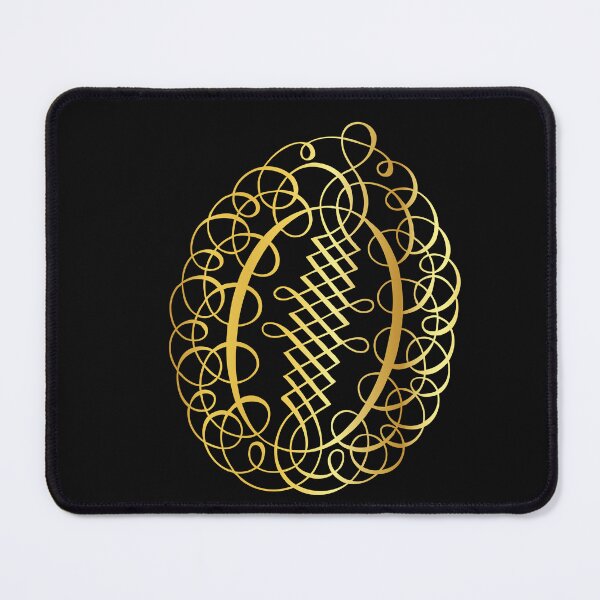 Item preview, Ornamental Letter O, Golden Monogram, Gold Monogram Ornament designed and sold by PROMEN Creativity.