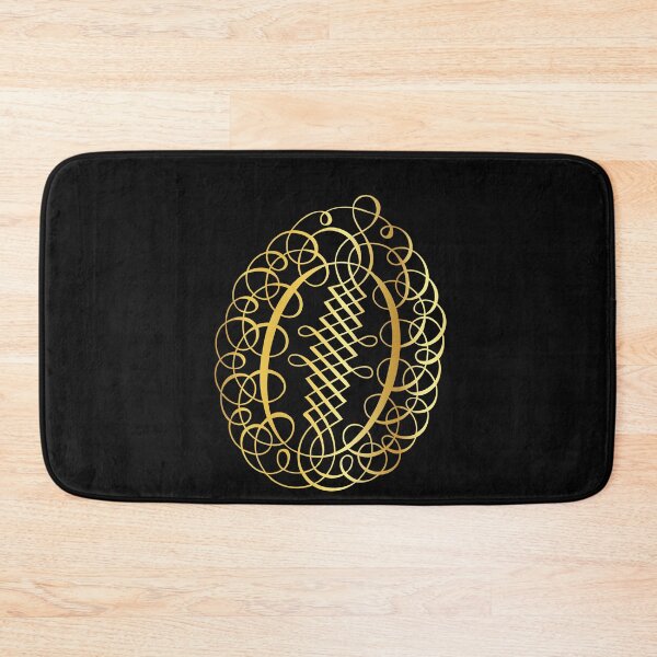 Item preview, Ornamental Letter O, Golden Monogram, Gold Monogram Ornament designed and sold by PROMEN Creativity.
