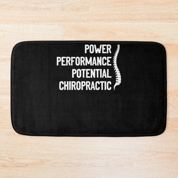 Item preview, Power Performance Quote For A Chiropractic Chiropractor designed and sold by Nessshirts.