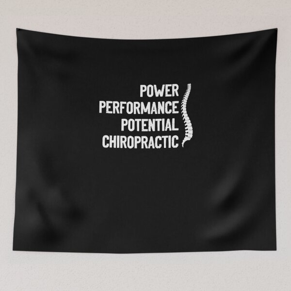 Item preview, Power Performance Quote For A Chiropractic Chiropractor designed and sold by Nessshirts.