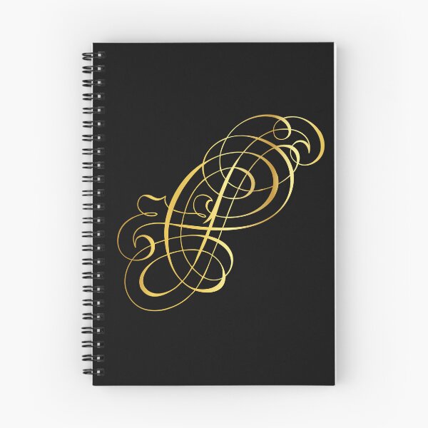 Item preview, Ornamental Letter P, Golden Monogram, Gold Monogram Ornament designed and sold by PROMEN Creativity.