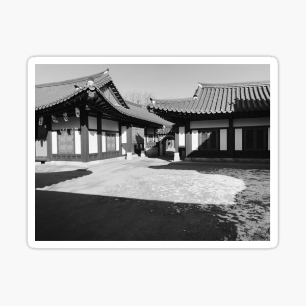 Item preview, Winter Hanok Village designed and sold by AnoHiPhotos.