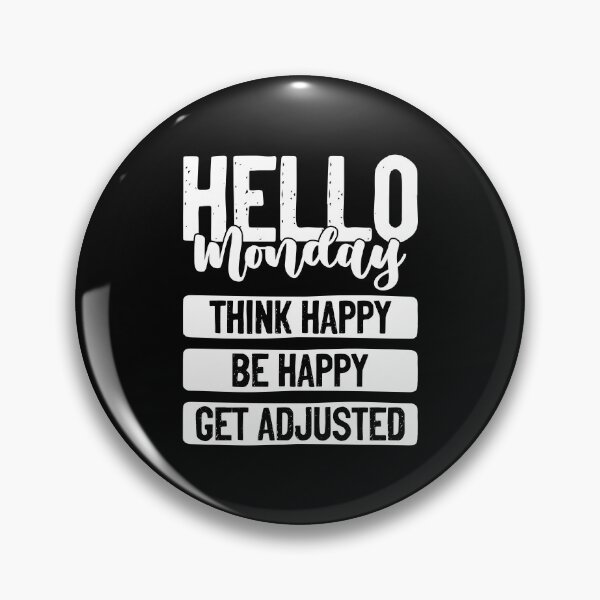 Item preview, Hello Monday A Funny Chiropractic Spine Chiropractor designed and sold by Nessshirts.