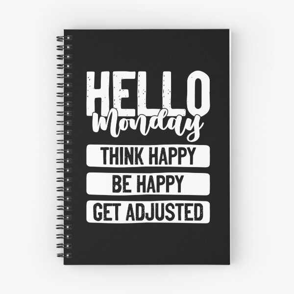 Item preview, Hello Monday A Funny Chiropractic Spine Chiropractor designed and sold by Nessshirts.