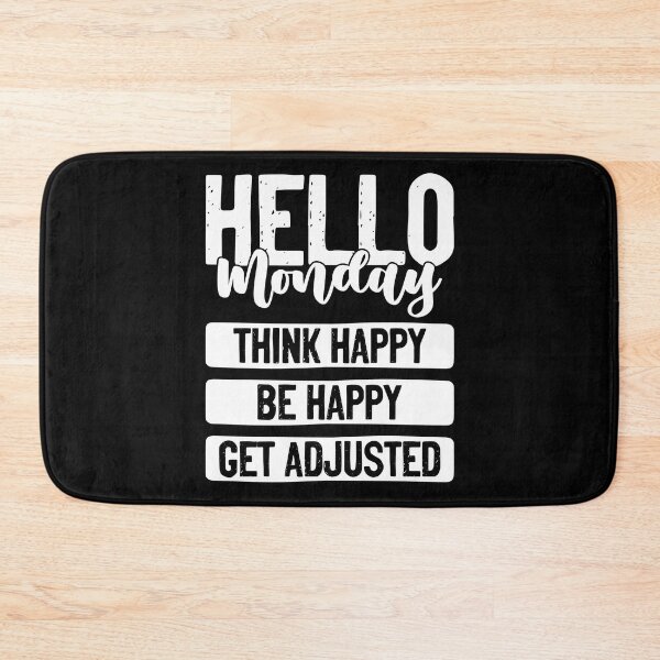 Item preview, Hello Monday A Funny Chiropractic Spine Chiropractor designed and sold by Nessshirts.