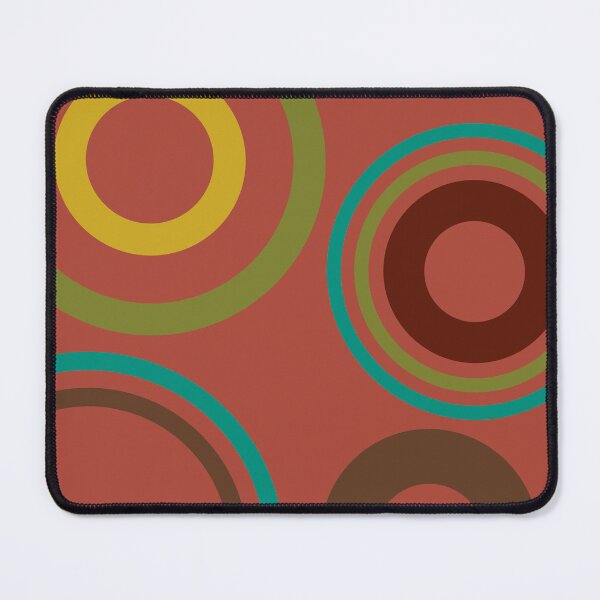 Item preview, Sirkel, Retro Circle Pattern in Retro Color Scheme designed and sold by BesanoStyle.