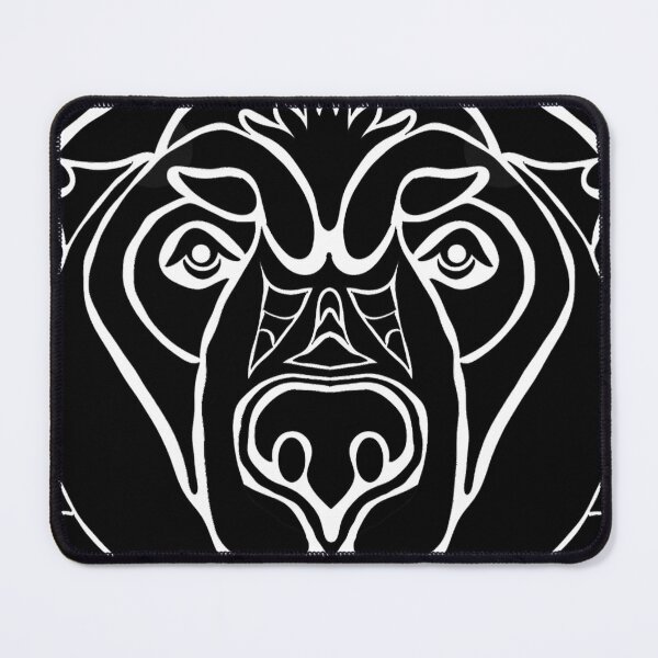 Item preview, Black Tribal Bear designed and sold by Curraleigh Crafts.