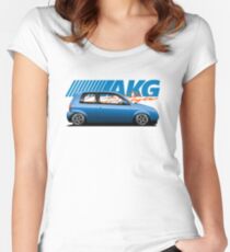 AKG LUPO Women's Fitted Scoop T-Shirt