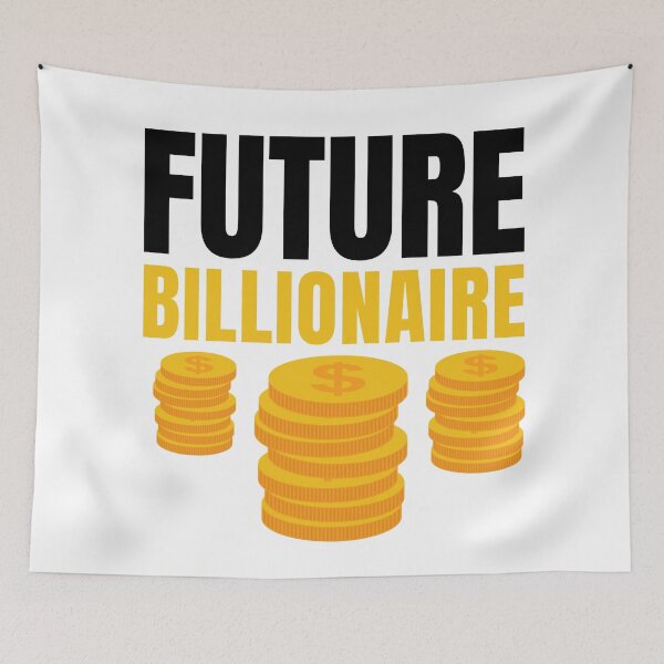 Item preview, Future Billionaire Gold  designed and sold by KingsManKind.