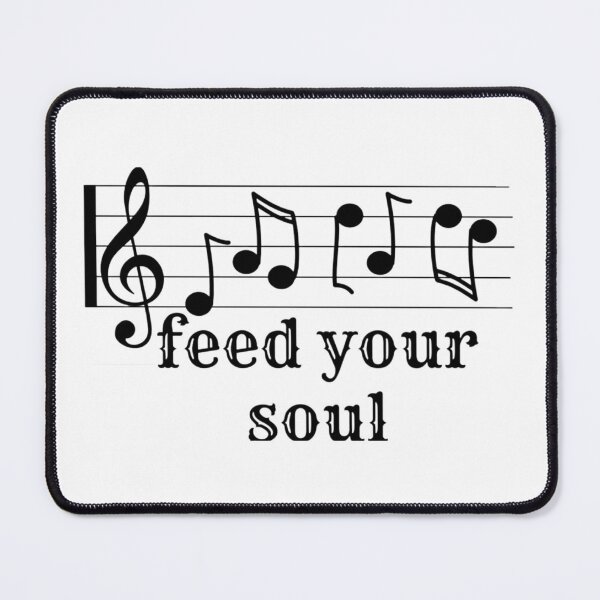 Item preview, music feeds my soul designed and sold by YacineHB01.