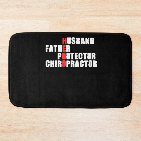 Item preview, Husband Father Protector For A Chiropractic Chiropractor designed and sold by Nessshirts.