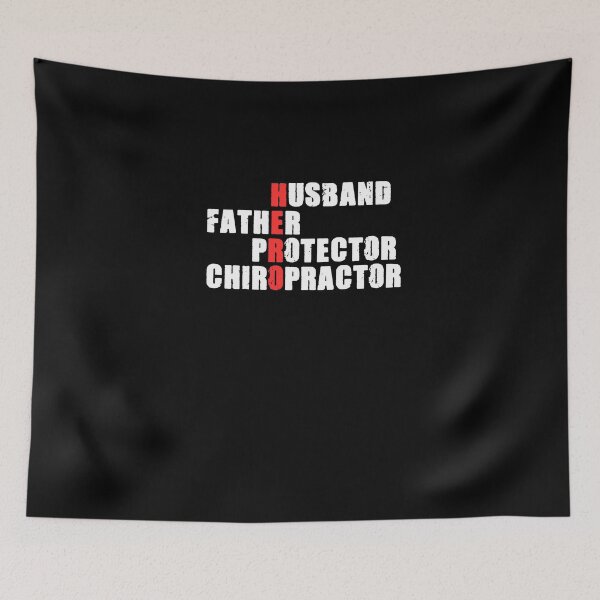 Item preview, Husband Father Protector For A Chiropractic Chiropractor designed and sold by Nessshirts.