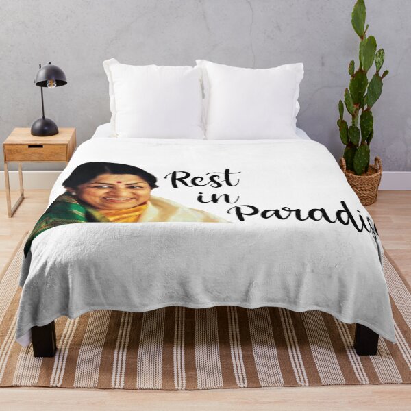 Item preview, Descansa en el Paraíso Lata Mangeshkar designed and sold by StefanCgraphics.