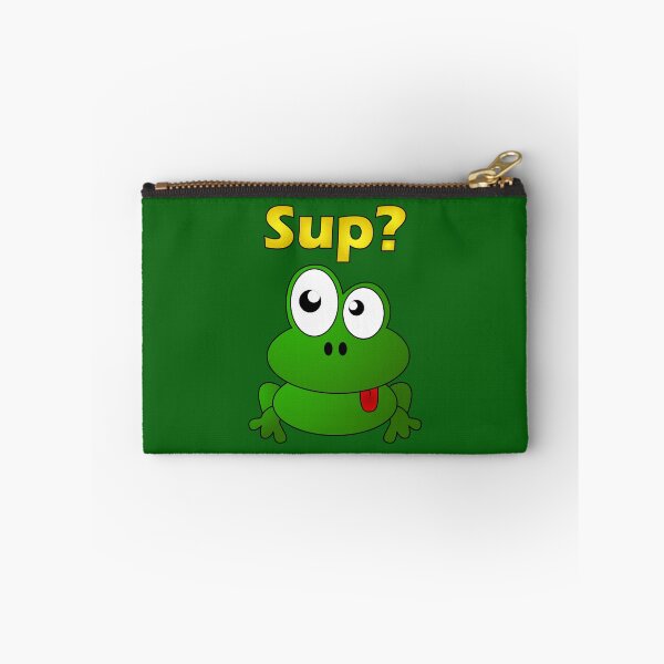 Item preview, Sup Frog Funny Meme designed and sold by HangOnShopping.
