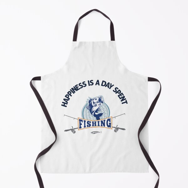 Item preview, Happiness is a Day Spent Fishing designed and sold by Mr Wolf.