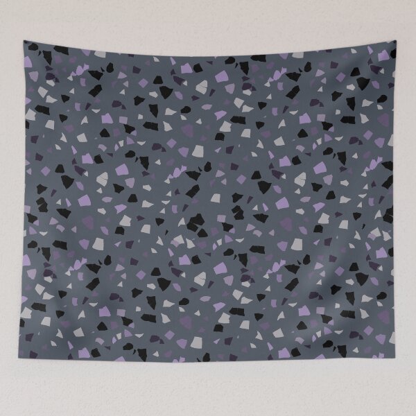Item preview, Grey Marble Terrazzo Tile Pattern designed and sold by thesnowwhyte.