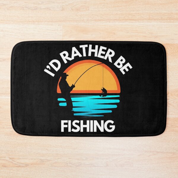 Item preview, I'd Rather Be Fishing designed and sold by RichTeeDesigns.
