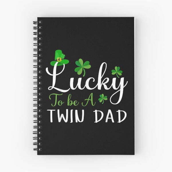 Item preview, Mens Lucky To Be A Twin Dad Cute Happy St Patricks Day  designed and sold by bessiey23.