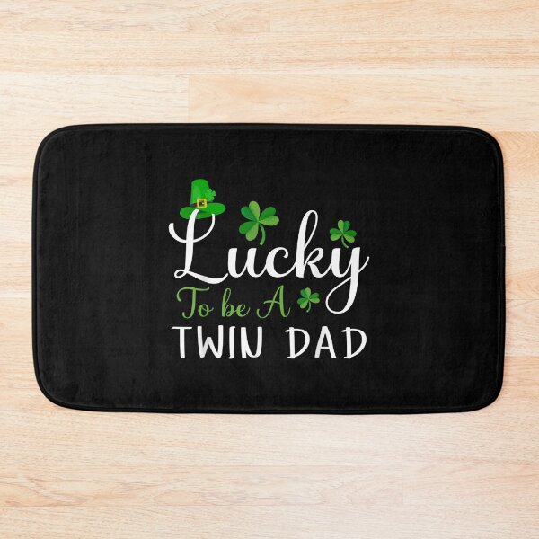Item preview, Mens Lucky To Be A Twin Dad Cute Happy St Patricks Day  designed and sold by bessiey23.