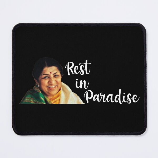 Item preview, Rest in Paradise Lata Mangeshkar designed and sold by StefanCgraphics.