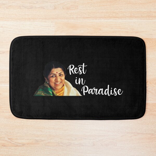 Item preview, Rest in Paradise Lata Mangeshkar designed and sold by StefanCgraphics.