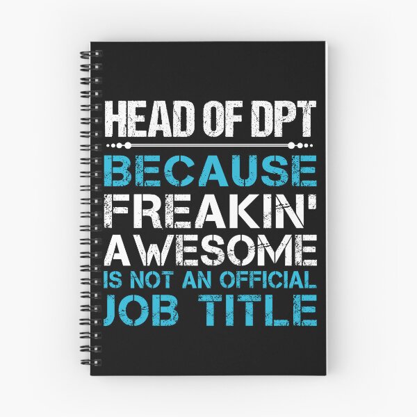 Artikelvorschau, Leiter des Dpt-T-Shirts - Freaking Awesome Job Gift Item Tee entworfen und verkauft von oetate4774.