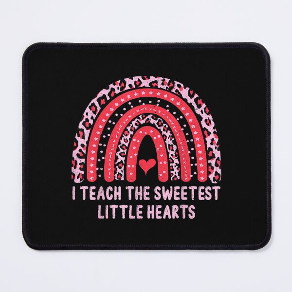Item preview, I Teach The Sweetest Hearts Rainbow Teacher Valentine's Day designed and sold by bessiey23.