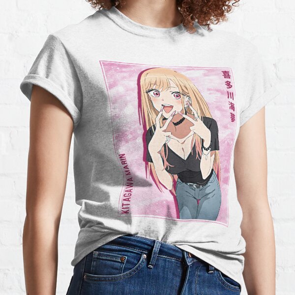 Sono Bisque Doll Wa Koi Wo Suru Anime Summer T-shirt Short Sleeves Tops Tee  Girl