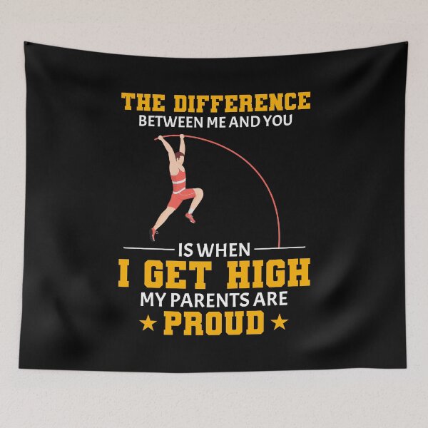 Item preview, Pole Vault Vaulting Jumping High Jump Athletics designed and sold by TastefulTees.