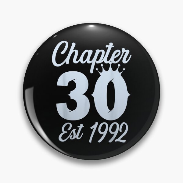 Item preview, Established 1992 Vintage Chapter 30 Birthday  designed and sold by bessiey23.