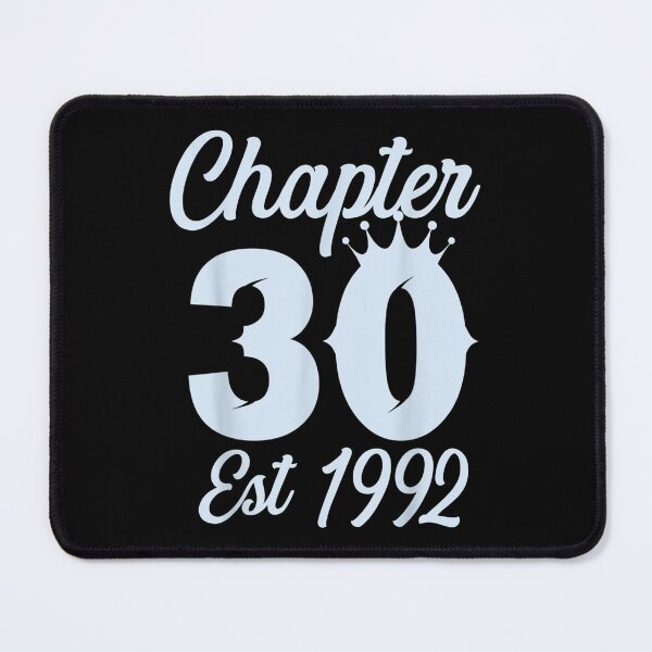 Item preview, Established 1992 Vintage Chapter 30 Birthday  designed and sold by bessiey23.
