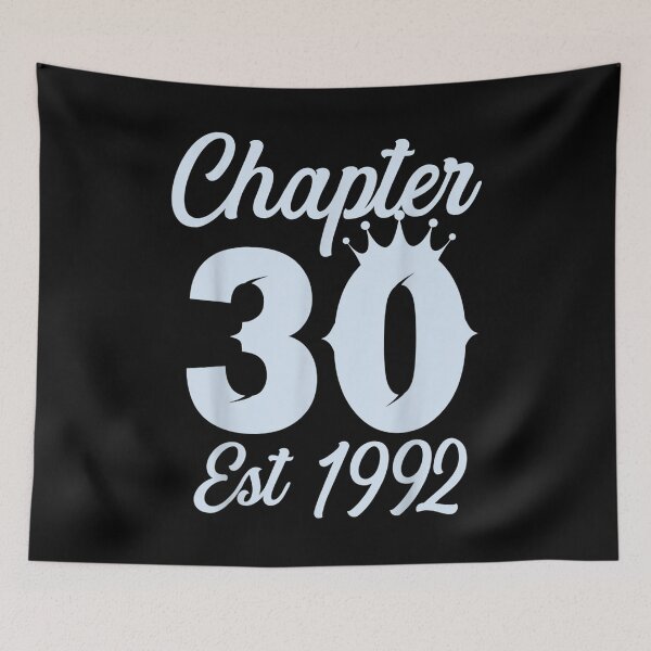 Item preview, Established 1992 Vintage Chapter 30 Birthday  designed and sold by bessiey23.